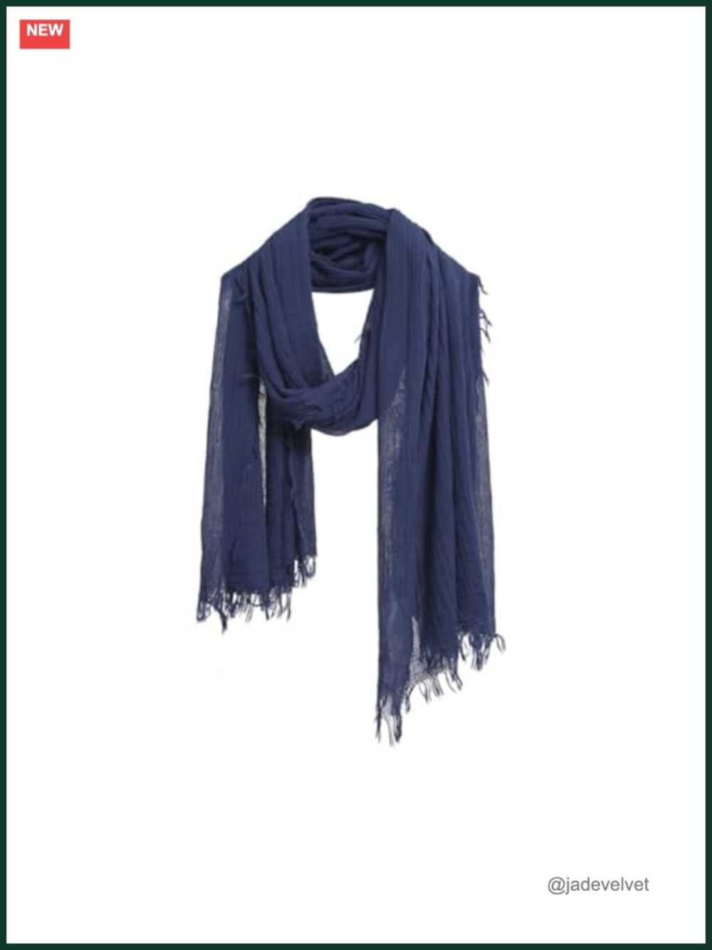 100% Cotton Large Solid Scarf Shawl Wrap for Women Men